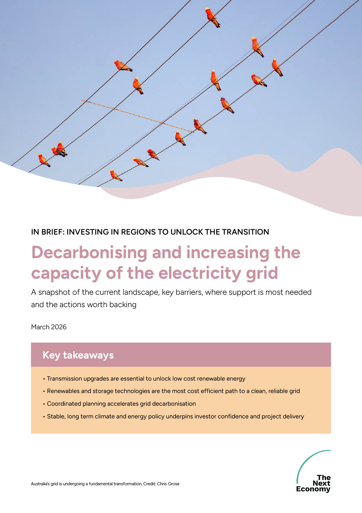 Investing in regions to unlock the transition
